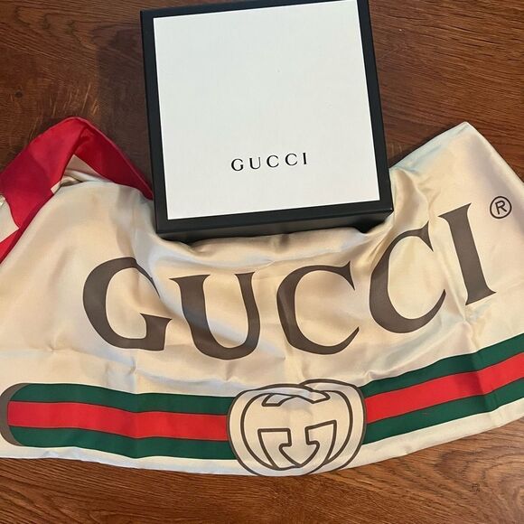 Gucci Silk Wrap Scarf Shawl - Picture 5 of 8